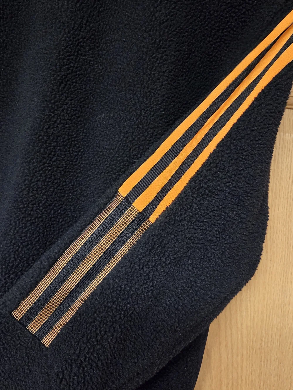 Adidas Tiro Winterized Sherpa Full Zip Sports Jacket Black Mens Sz M‎